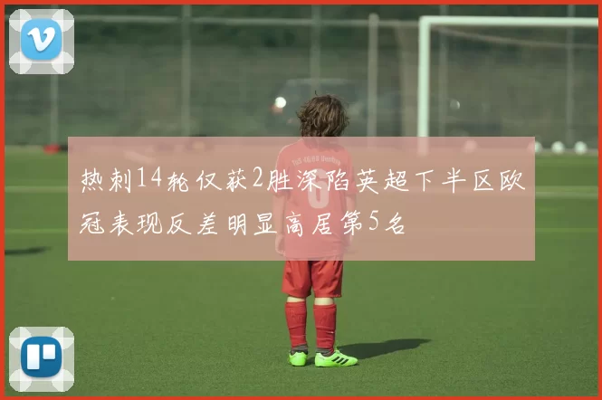 热刺14轮仅获2胜深陷英超下半区欧冠表现反差明显高居第5名